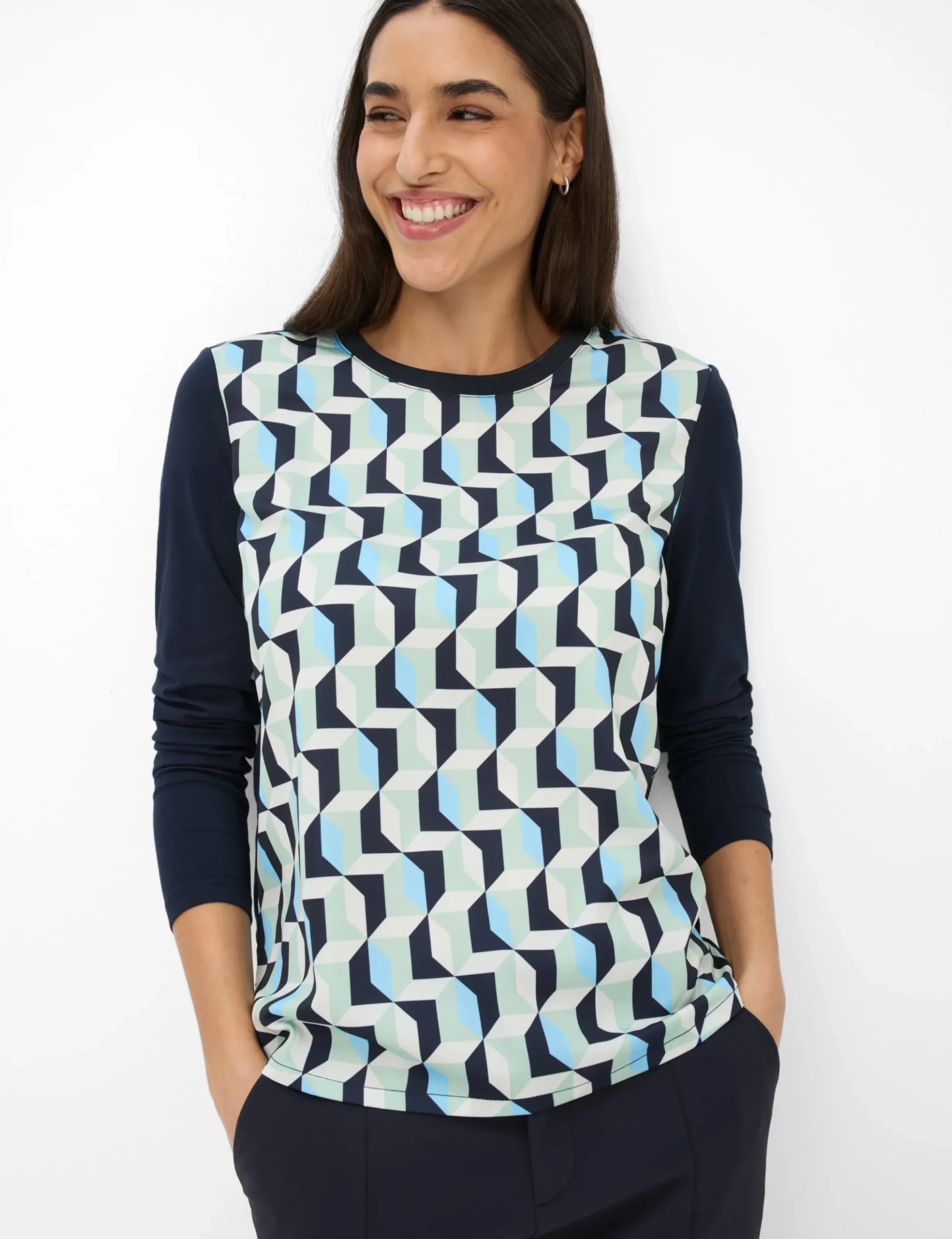 Langarmshirts-BRAX Style CLARA