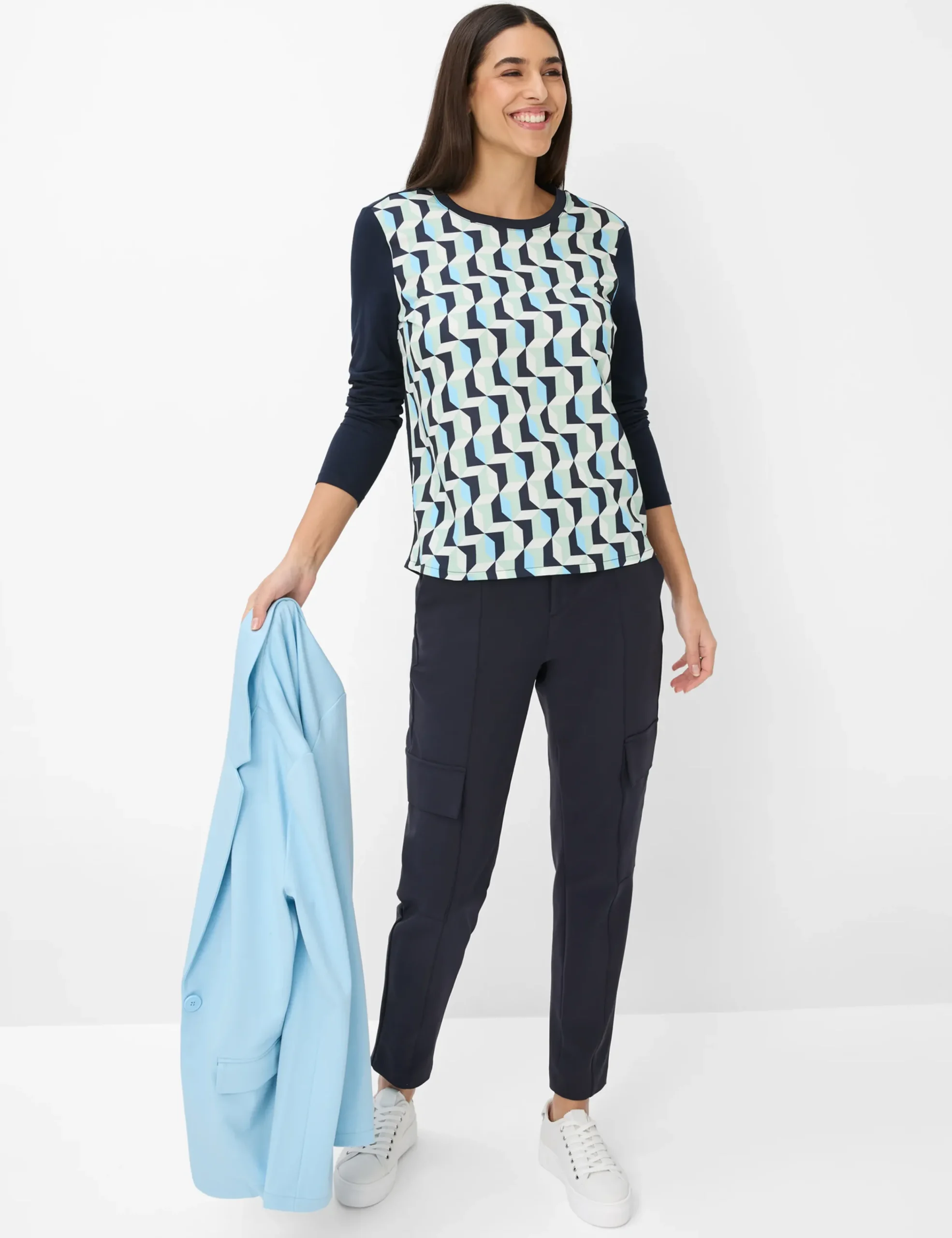 Langarmshirts-BRAX Style CLARA
