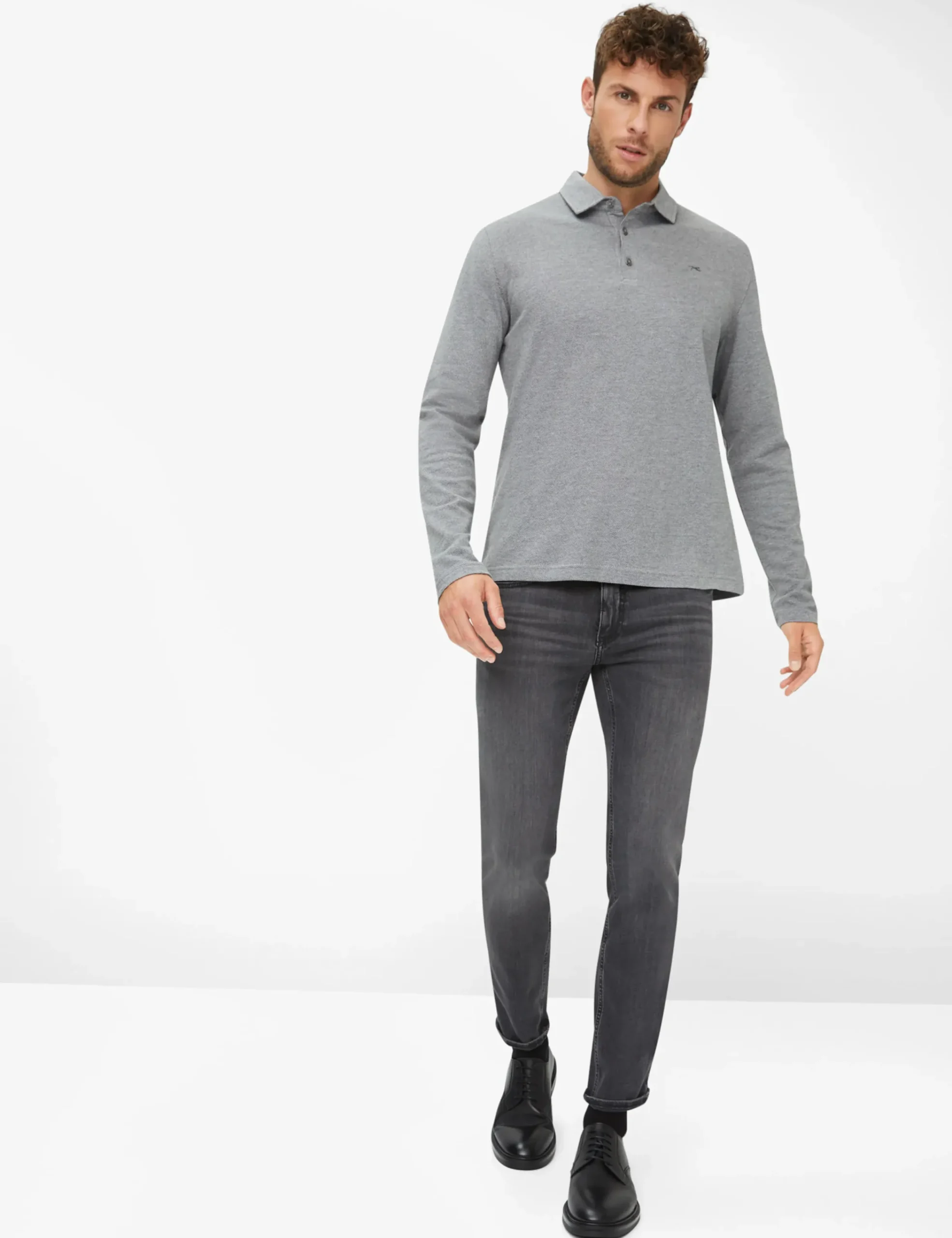 Langarmshirts-BRAX Style PRESCOT