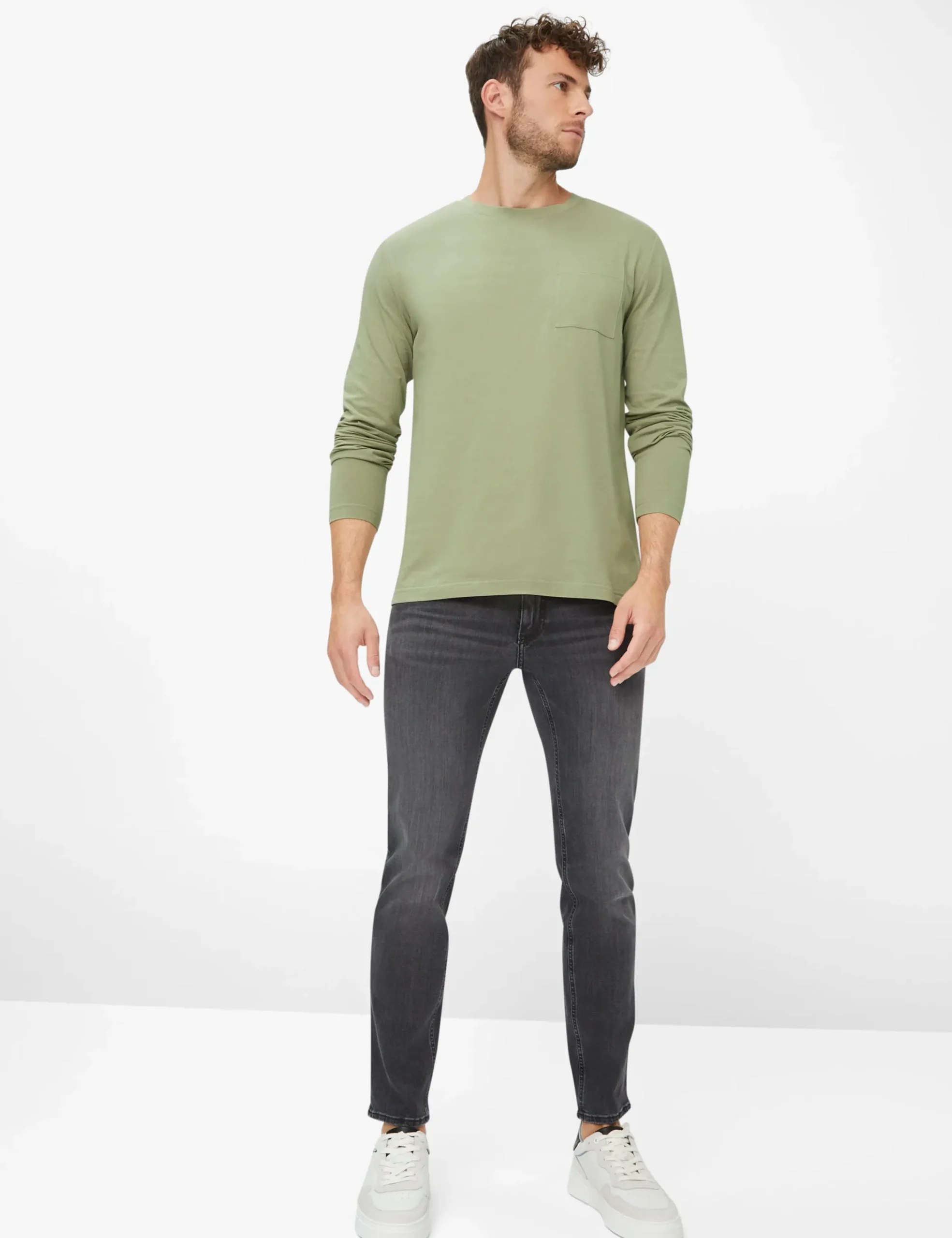 Langarmshirts-BRAX Style TIMON