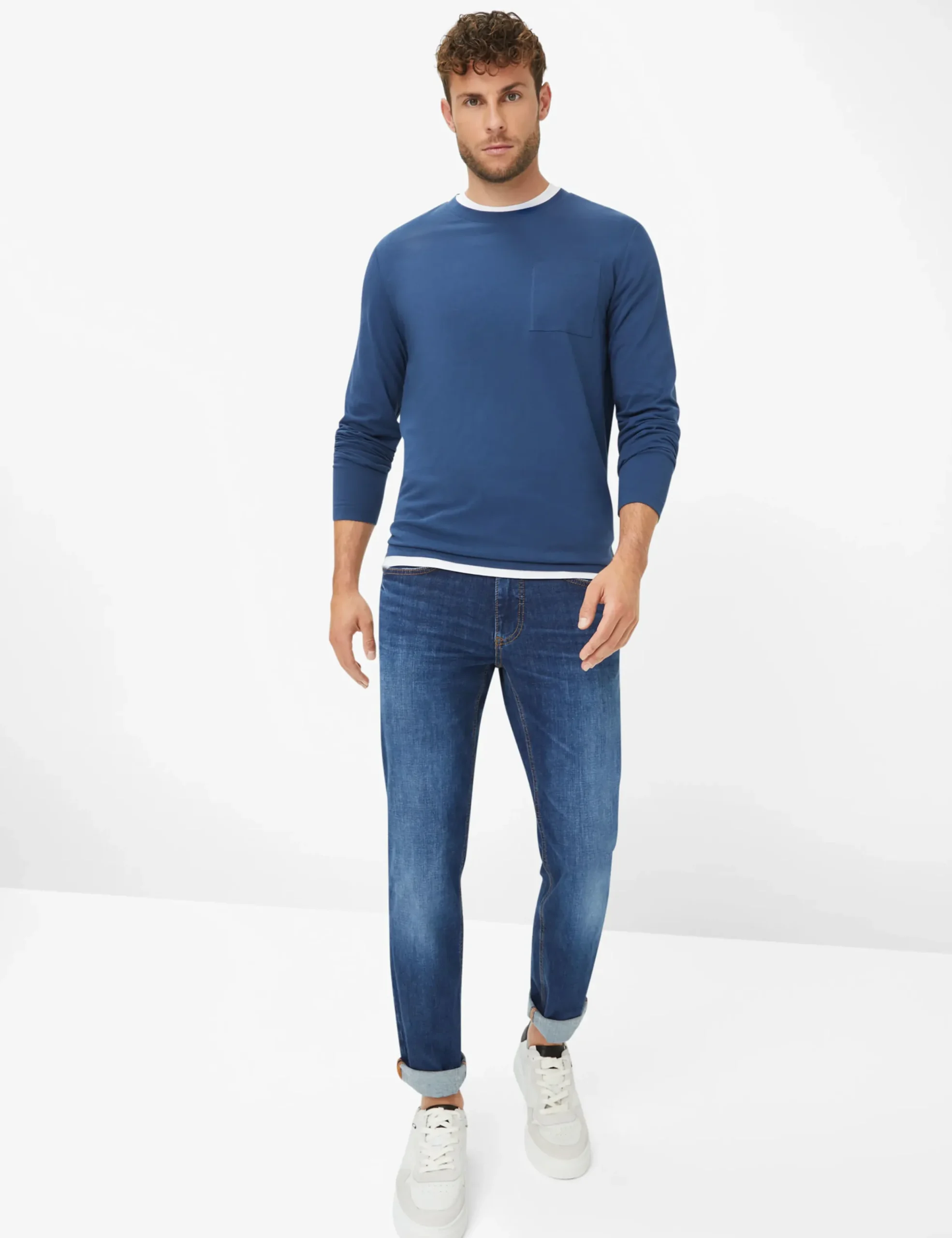 Langarmshirts-BRAX Style TIMON