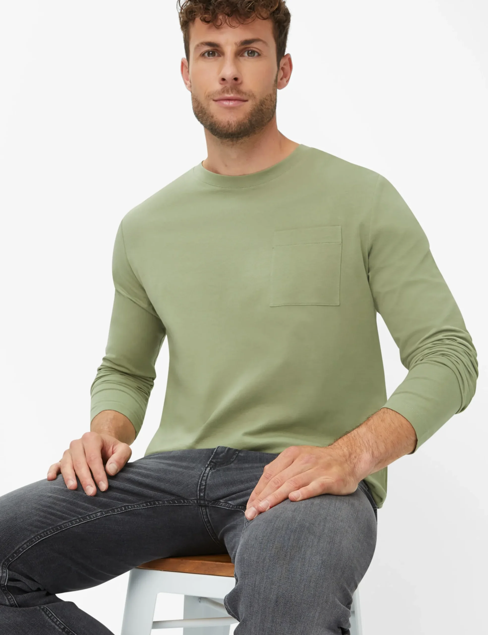 Langarmshirts-BRAX Style TIMON